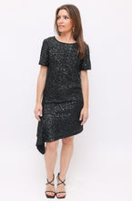 Load image into Gallery viewer, Zadig &amp; Voltaire Black Sequin Shift
