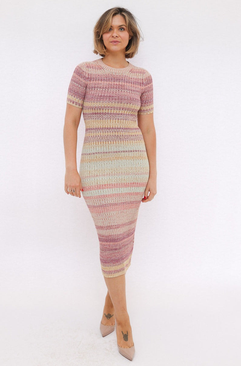 Zimmermann Stripe Knitted Dress