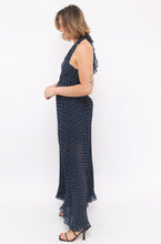 Load image into Gallery viewer, NWT Self Portrait Navy Polka Dot Jumpsuit

