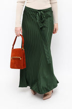 Load image into Gallery viewer, Lee Mathews NEW Emerald Bias Maxi Skirt
