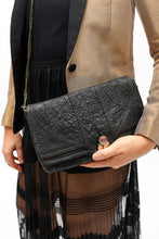 Load image into Gallery viewer, Hoss Intropia Black Leather Handbag
