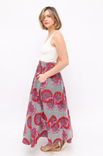 Load image into Gallery viewer, Vintage Cotton Print Maxi Skirt
