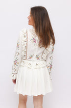 Load image into Gallery viewer, Zimmermann Lace Embroidered Detail Top
