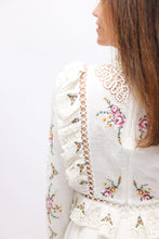Load image into Gallery viewer, Zimmermann Lace Embroidered Detail Top
