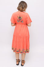 Load image into Gallery viewer, Vintage Camilla Cotton Embroidered Dress
