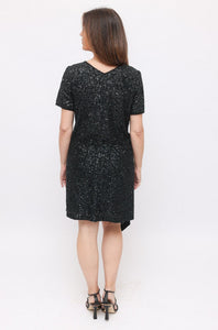 Zadig & Voltaire Black Sequin Shift