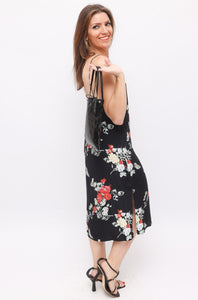 Matin Silk Floral Slip Dress