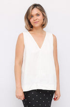 Load image into Gallery viewer, Cos White Cotton Tank
