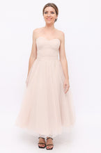 Load image into Gallery viewer, Vintage Blush Tulle Ballerina Style Dress

