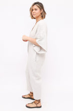 Load image into Gallery viewer, Andrea &amp; Joen Linen Over sized Jumpsuit
