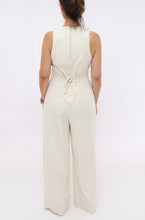 Load image into Gallery viewer, Vintage Tux Style Jumpsuit
