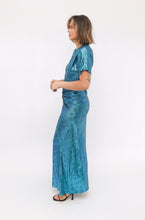 Load image into Gallery viewer, Vintage Metallic Lame Dress
