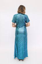 Load image into Gallery viewer, Vintage Metallic Lame Dress
