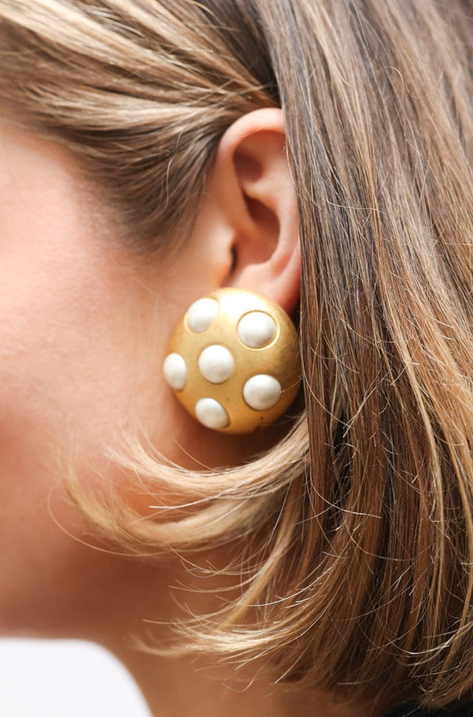 Vintage 80's Clip On earrings