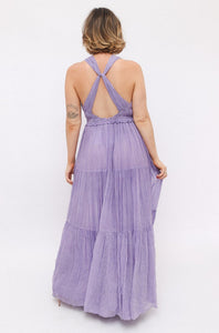 NWT Ulla Johnson Mauve Silk Floaty Dress