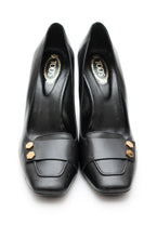 Load image into Gallery viewer, Tods Black Classic Heel
