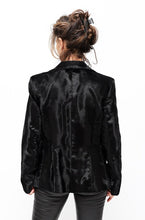Load image into Gallery viewer, Max &amp; Co NEW Black Classic Velvet Blazer
