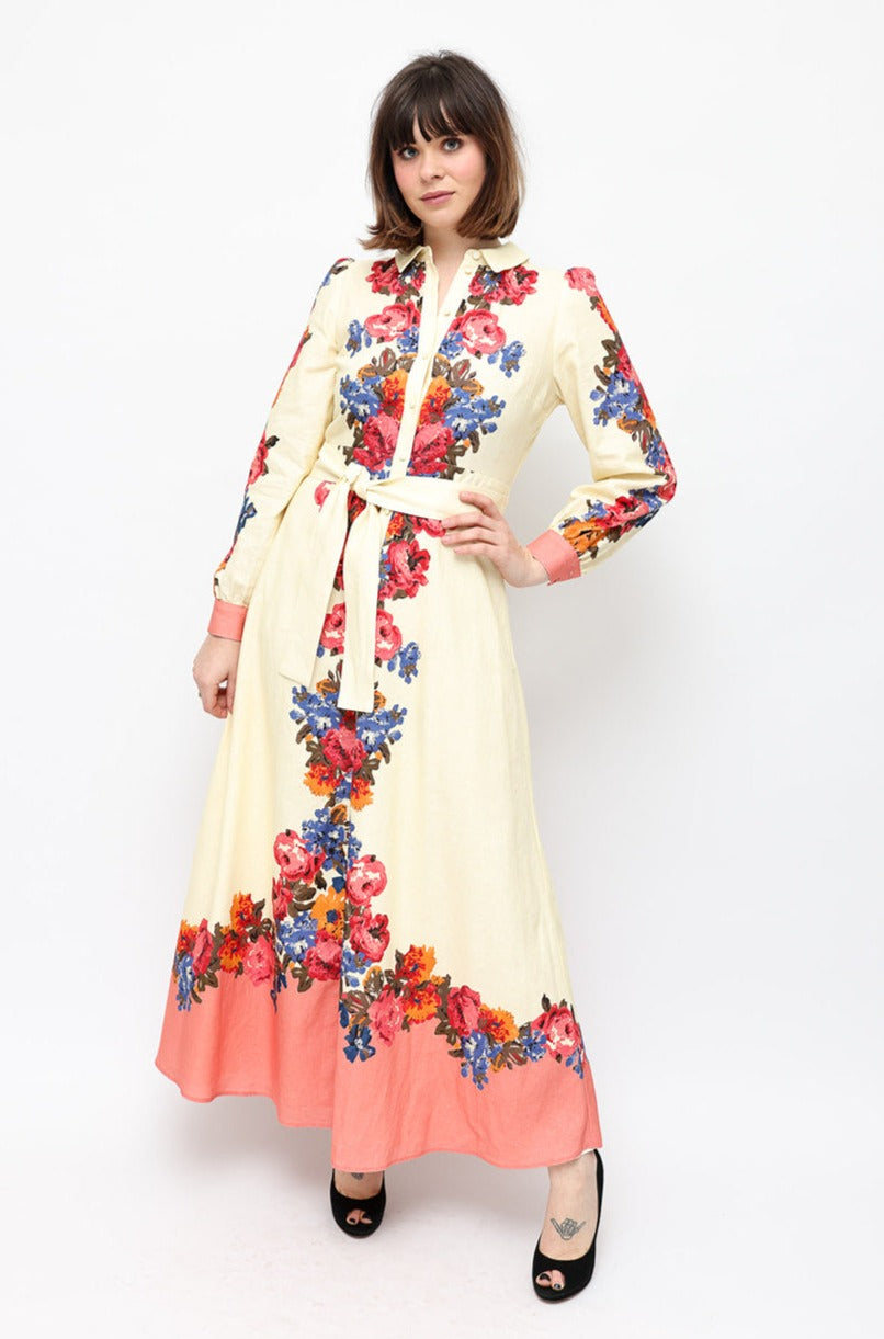 Sezane Floral Dress