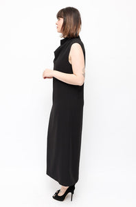 Whyred Black High Neck Dress