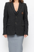 Load image into Gallery viewer, The Kooples Charcoal Blazer

