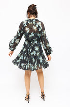 Load image into Gallery viewer, Zimmermann Blue Floral Mini Dress
