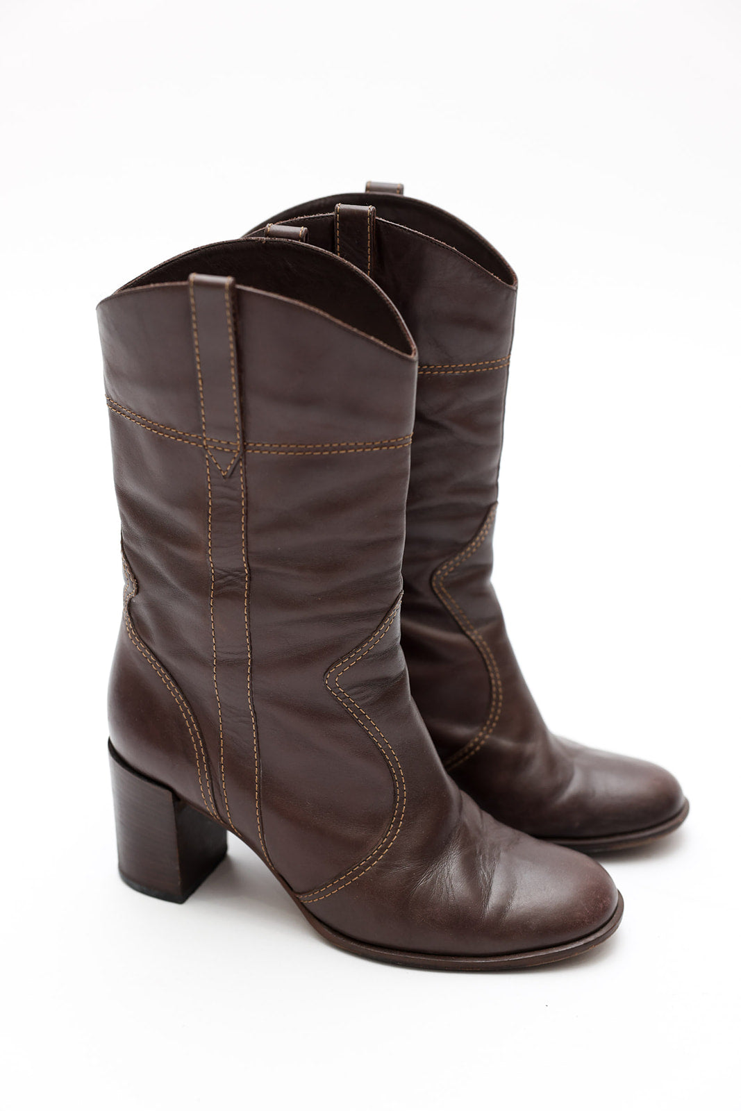 Marc Jacobs Brown Leather Boot