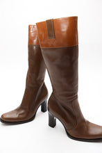 Load image into Gallery viewer, Gaetano B Italian Brown Leather Boots
