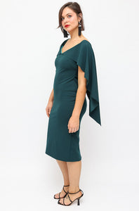 Pasduchas Bottle Green cocktail Dress