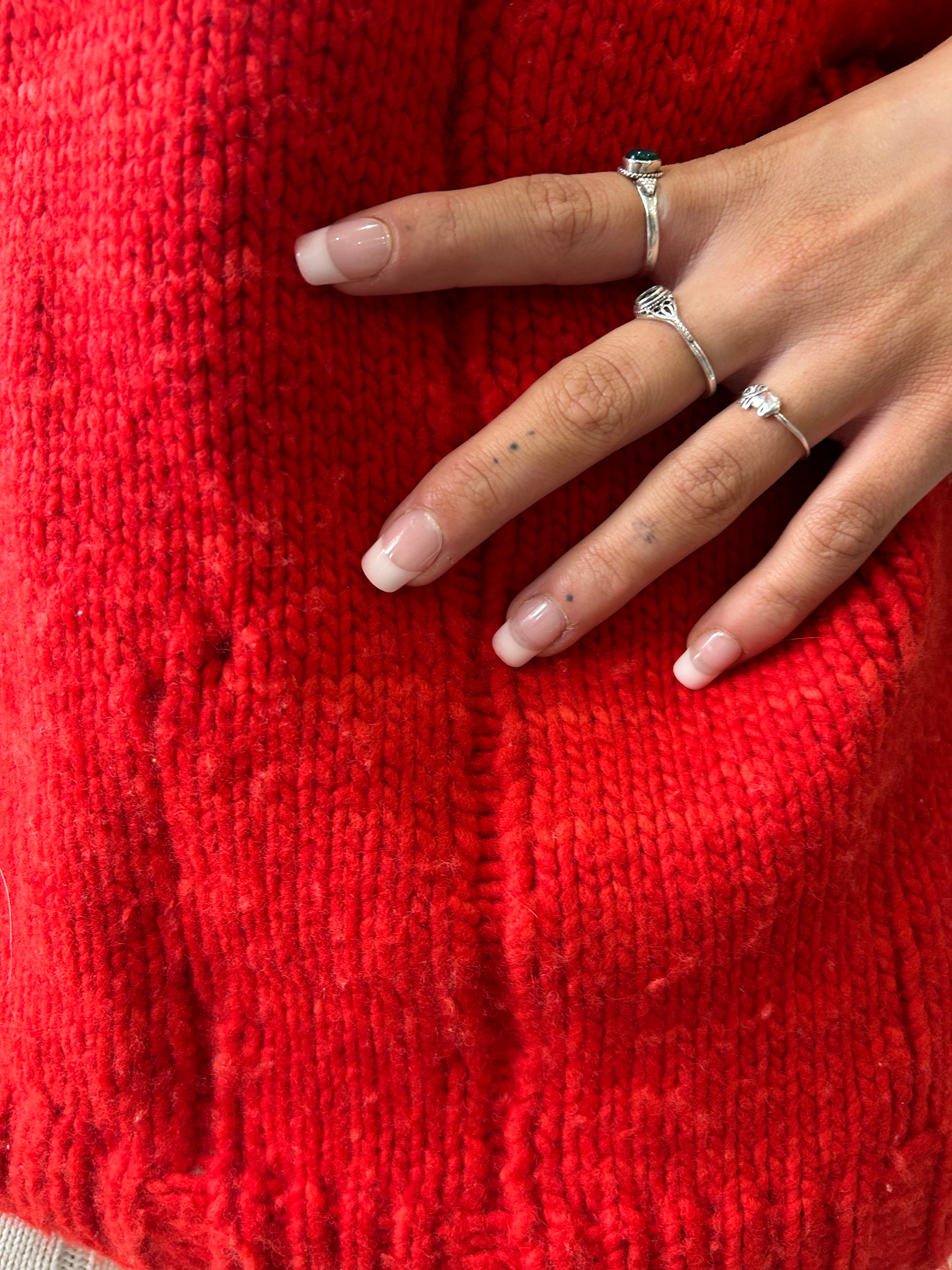 Wolfgang Scout Red Sustainable Hand Made Jumper