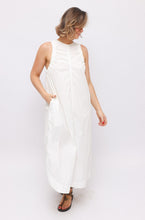 Load image into Gallery viewer, Lee Mathews Crisp White Cotton Dress
