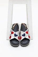 Load image into Gallery viewer, Gucci Metallic Chunky Sandal
