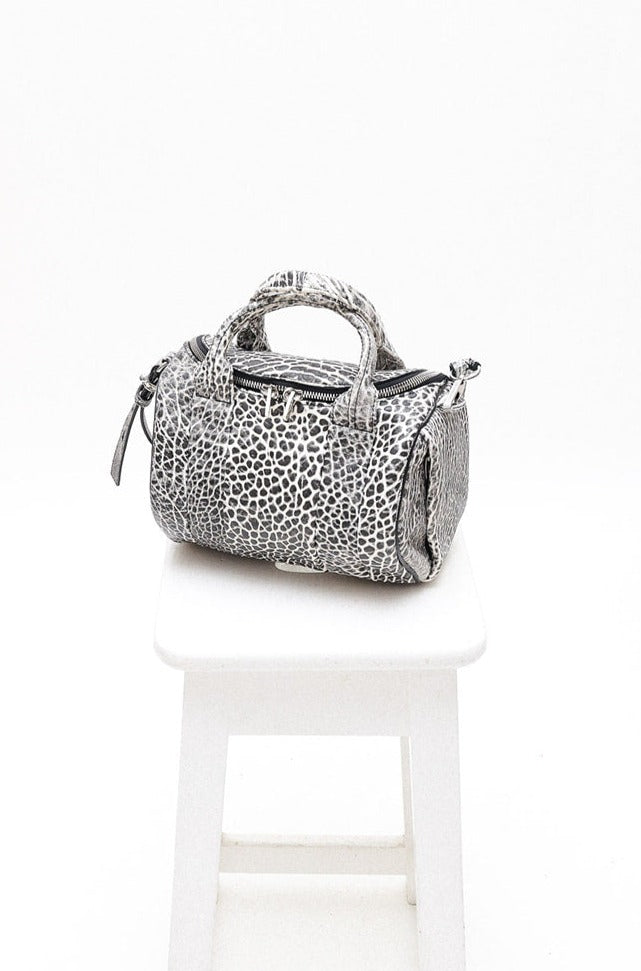 Alexander Wang Black & White Textured Bag