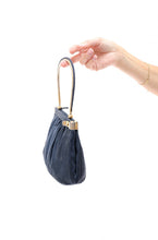 Load image into Gallery viewer, Late 50&#39;s Navy Suede Bag
