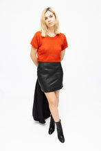 Load image into Gallery viewer, Arabella Ramsay Mini Leather Skirt
