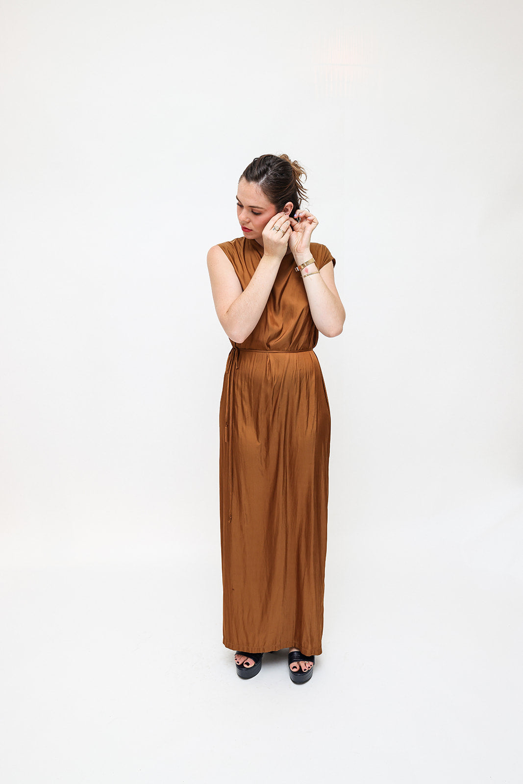 Kacey Devlin Earth Maxi Dress