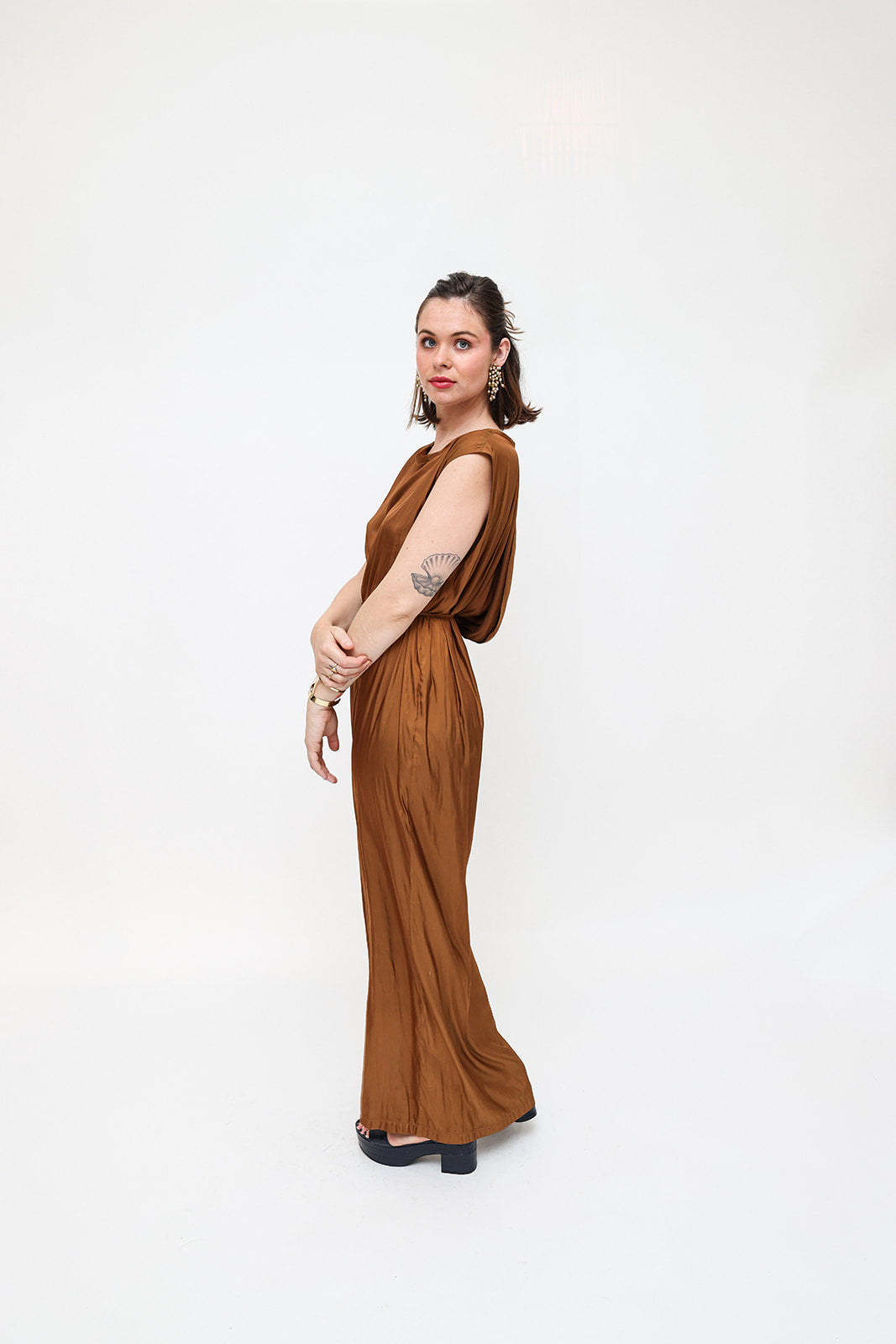 Kacey Devlin Earth Maxi Dress