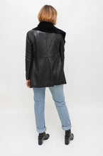 Load image into Gallery viewer, Husk Black Shearling Jacket
