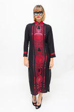 Load image into Gallery viewer, Vintage Oriental Maxi Dress
