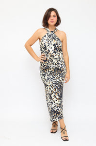 Carla Zampatti Cheetah Print Dress