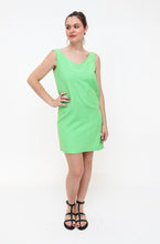 Load image into Gallery viewer, Trent Nathan Vintage Green Side Button Dress

