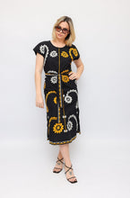 Load image into Gallery viewer, Tory Burch Black Embroidered Dress
