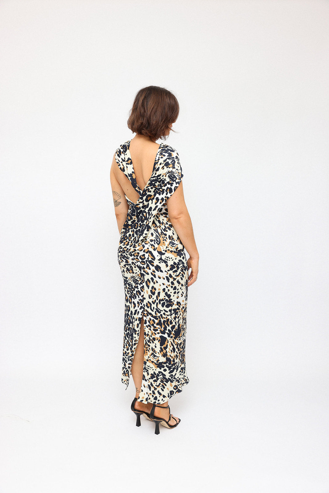 Carla Zampatti Cheetah Print Dress