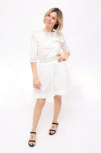 Load image into Gallery viewer, Doen White Lace Detail Dress
