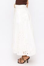 Load image into Gallery viewer, Zimmermann Linen Broderie Anglaise Skirt
