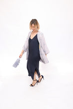 Load image into Gallery viewer, Vintage Mauve Shimmer Kimono
