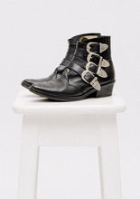 Load image into Gallery viewer, Toga Pulla Black Ankle Boots
