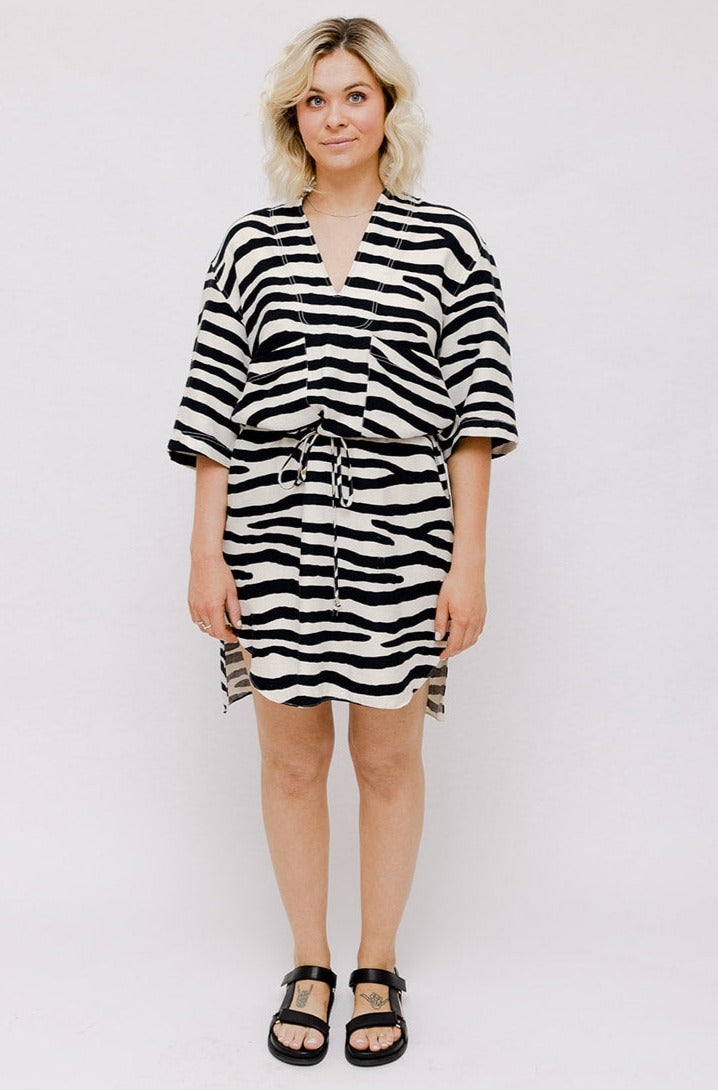 Stella McCartney Zebra Print Dress