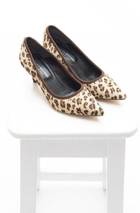 Bianca Buccheri Animal Print Heels