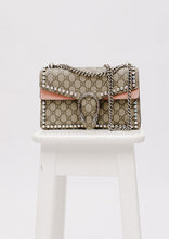 Load image into Gallery viewer, Gucci Dionysus Shoulder GG Supreme Crystal Pink
