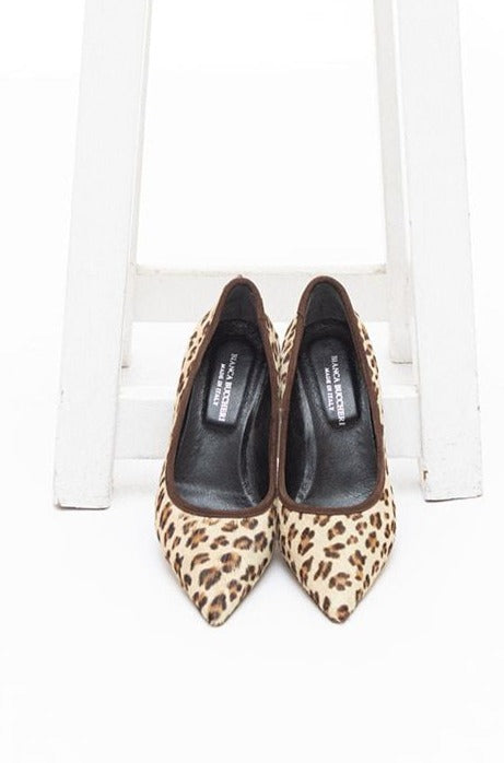 Bianca Buccheri Animal Print Heels